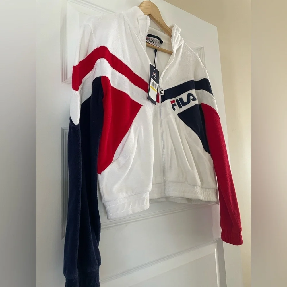 Fila Hadley Zip-up Jacket Medium - Picture 3 of 7
